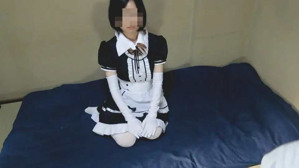 【オリジナル作品】拘-束状態から脱出を試みるメイドさん