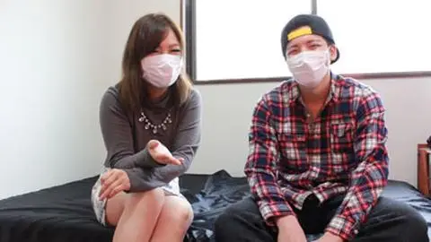 【個人撮影】野球部18歳童貞イケメン君 年上の巨乳お姉さんのフェラでマジイキ大量射精!